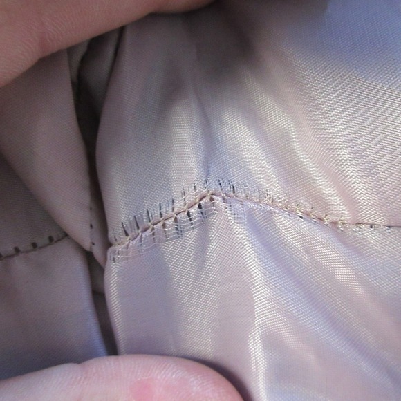 Tailor B. Moss Maxi Dress M Blue Floral Rayon VTG Slit Burnout Velour y2k 256 - Picture 12 of 16